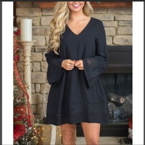 Pink Lily Boutique Black Dress